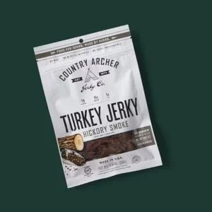 Country Archer – Hickory Smoked Turkey Jerkey Menu