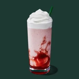 Strawberry Crème Frappuccino Blended Beverage