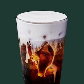 Cold Brew with Nondairy Vanilla Sweet Cream Cold Foam