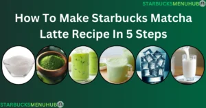 Starbucks Matcha Latte Recipe